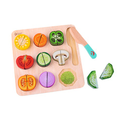 Puzzle para Cortar Verduras