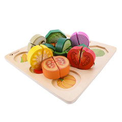 Puzzle para Cortar Verduras