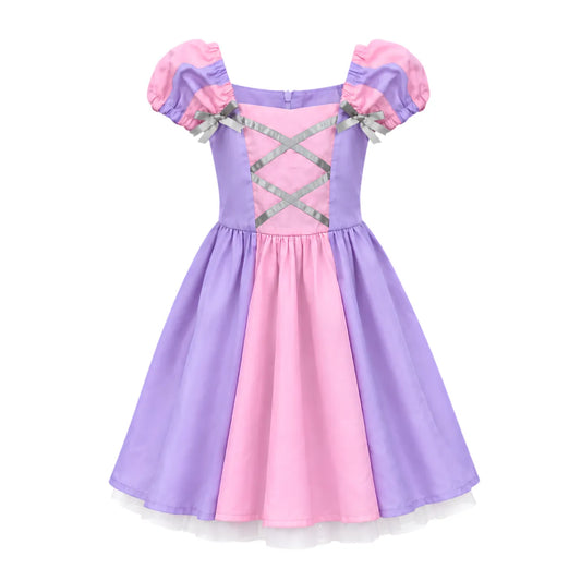 Vestido Temático Rapunzel Algodón - Sweet Peach