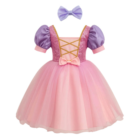 Vestido Temático Rapunzel Fiesta - Sweet Peach