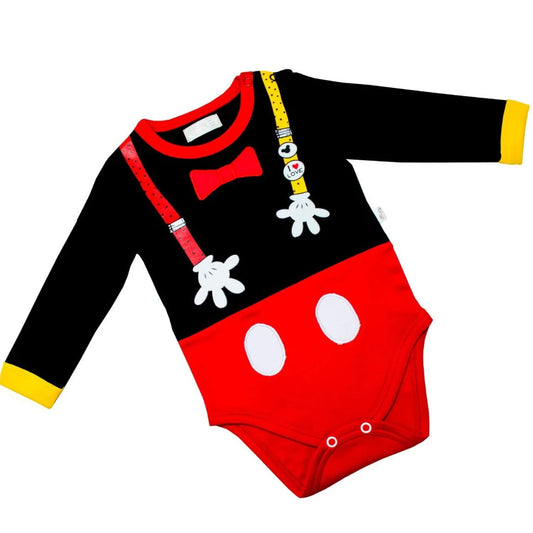 Body Temático de Algodón Mickey