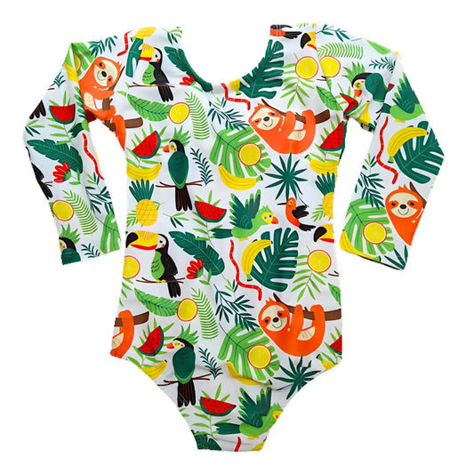 Ropa de Baño Verde Tropical