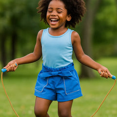 Short Drill Lazo Azul - Compostura