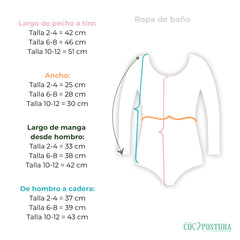 Ropa de Baño Flores Naranjas - Compostura