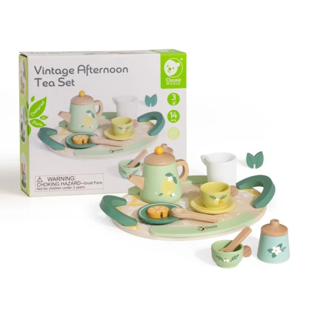 Juego de Té de Tarde Vintage