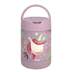 Termo de Comida Sparkly El Unicornio 350 ml - Sassi