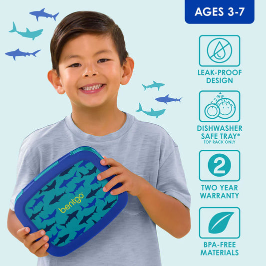 Lonchera Bentgo Kids Tiburones