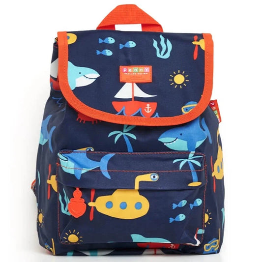 Mochila Top Loader-Tiburón