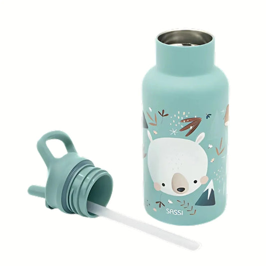 Botella de Acero Inoxidable  500 ml Munchy El Oso - Sassi