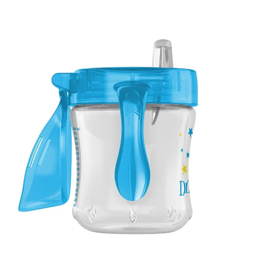 Vaso de Transición con Boquilla Suave Azul 6oz