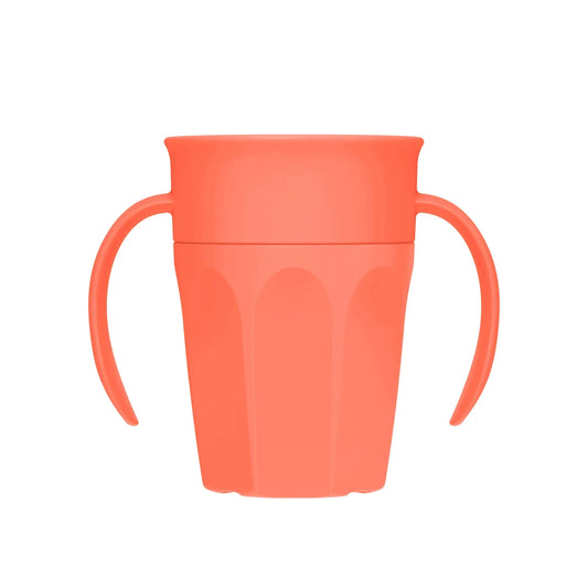 Vaso de Transición Antiderrame 7oz Naranja Dr. Browns