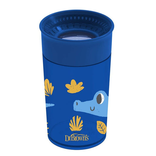 Vaso de Transición sin Asas Azul 10oz