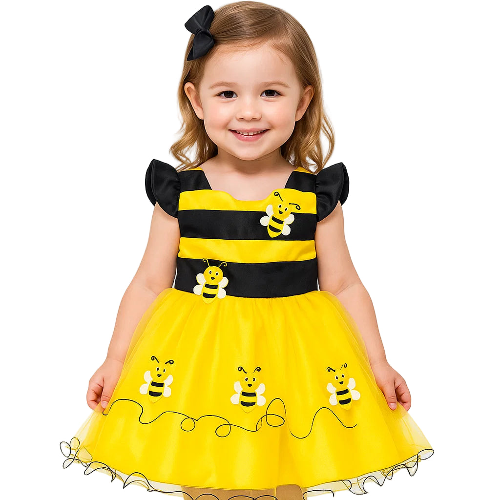 Vestido Temático Abejita - Sweet Peach