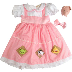 Vestido Temático Granjerita - Sweet Peach