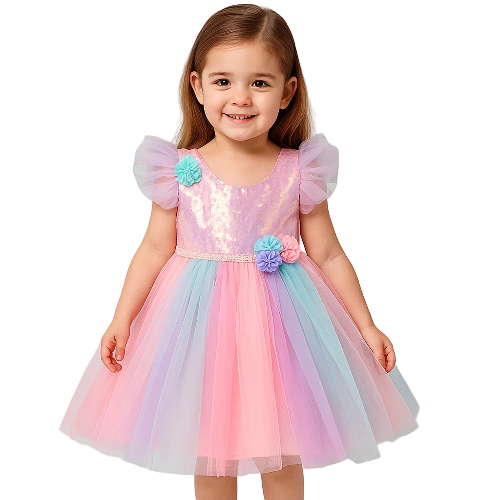 Vestido Temático Unicornio Fiesta - Sweet Peach