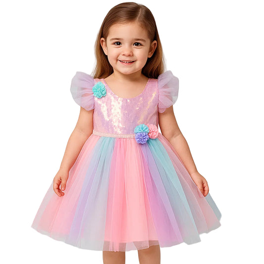 Vestido Temático Unicornio Fiesta - Sweet Peach