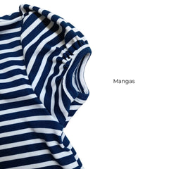 Vestido Baby Naútico Rayas  - Compostura