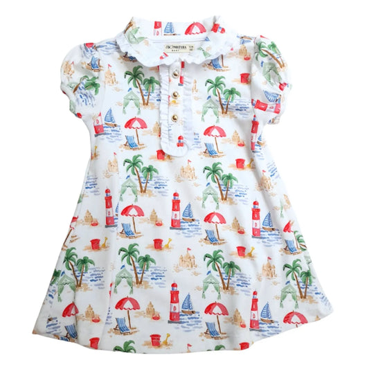 Vestido Baby Naútico Playa  - Compostura