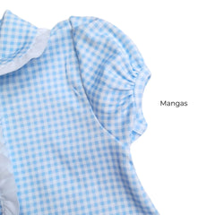 Vestido Baby Naútico Cuadros - Compostura