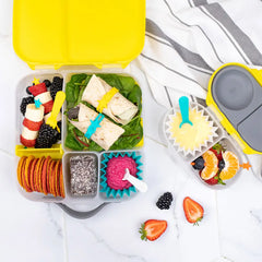 Silicone Wrap Bands Lunch Punch - Amarillo