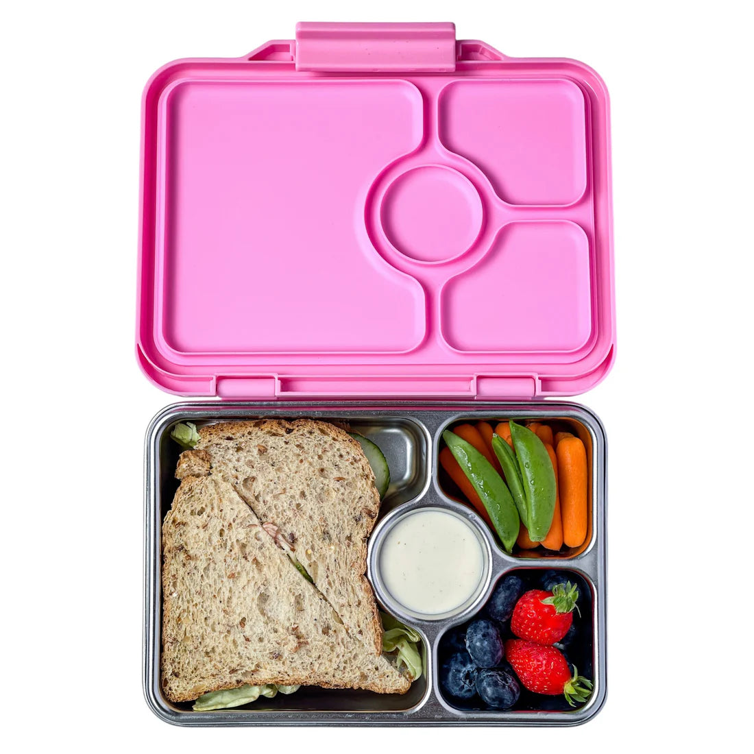 Lonchera de Acero Inoxidable Yumbox Prêt - Versailles Pink